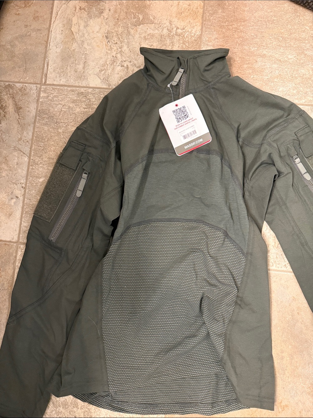 ADVANCED QUARTER ZIP COMBAT SHIRT (FR)
